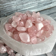 Rose Quartz Extra Small Tumbled Pocket Stone Crystal Specimen – Wholehearted Crystal Creations