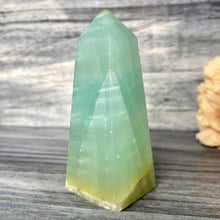 Green (Pistachio) Calcite Towers (01)
