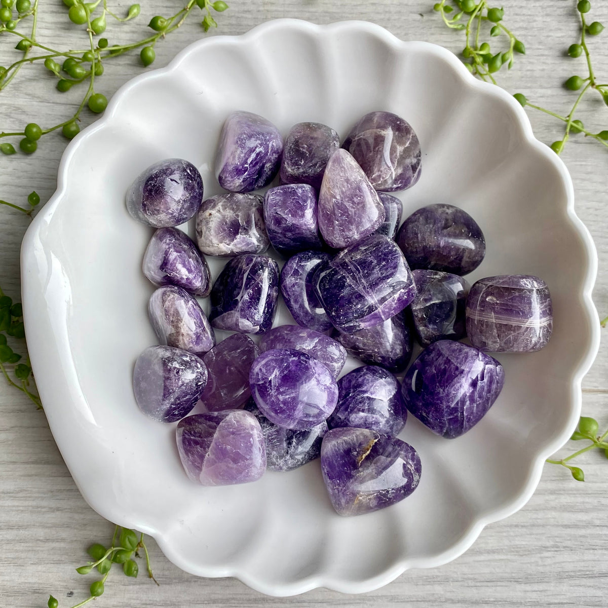 Amethyst Tumbled Pocket Stone Crystal Specimen – Wholehearted Crystal Creations