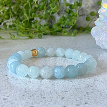 Aquamarine Stretch Bracelet