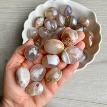 Flower Agate Tumbled pocket stone LG specimen