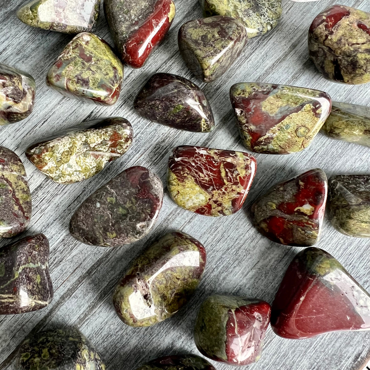 Dragons Blood Large Tumbled Pocket Stone Crystal Specimen – Wholehearted Crystal Creations