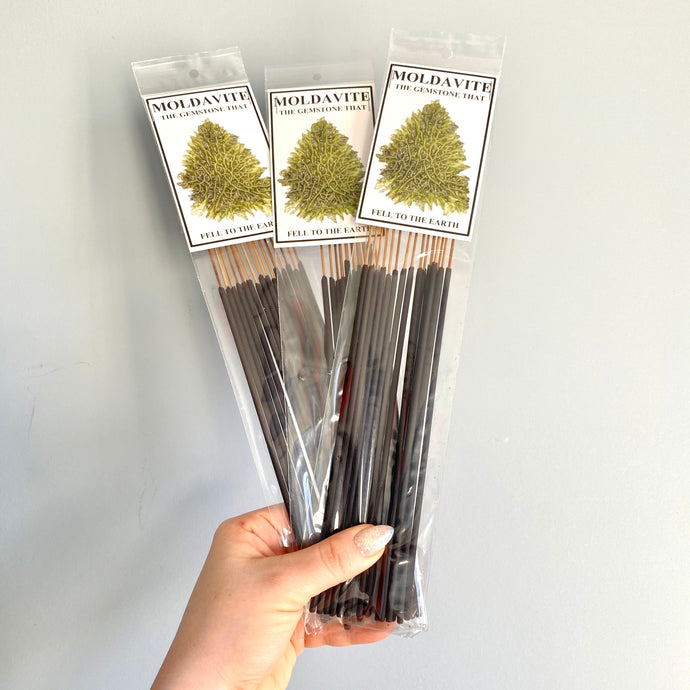 Moldavite Incense Sticks