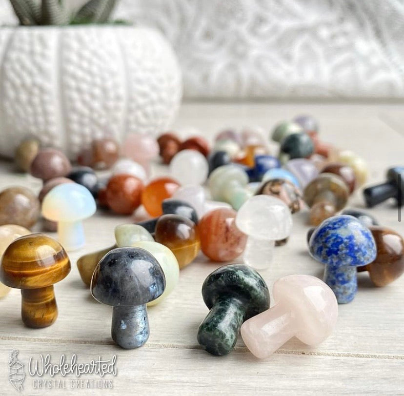 Mystery Mushroom Shape Crystal Specimen – Wholehearted Crystal Creations