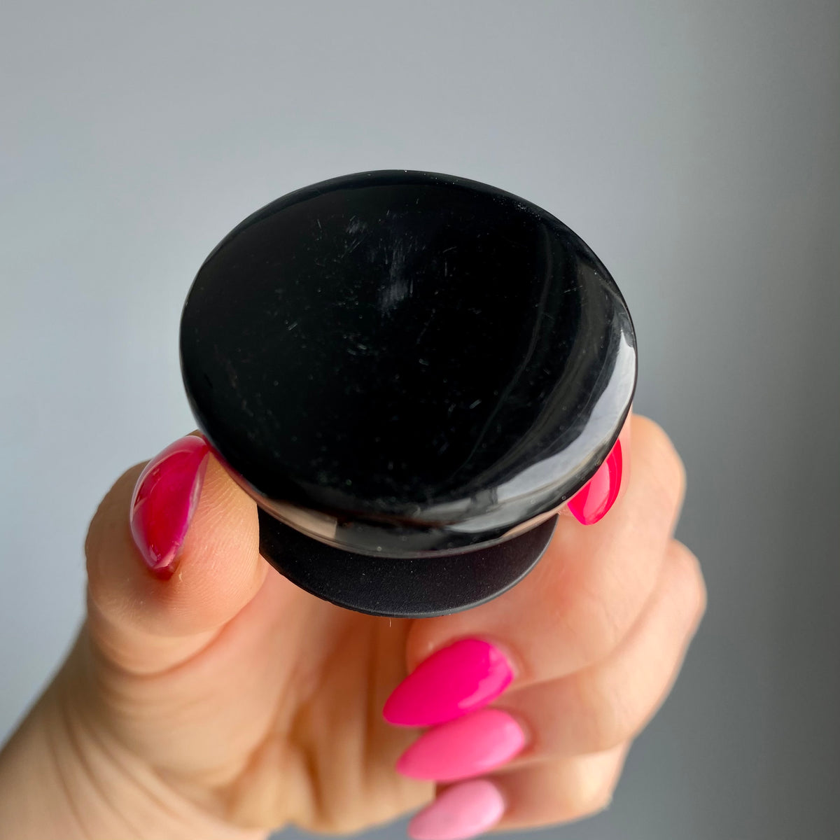 Black Obsidian Crystal Phone Pop Socket – Wholehearted Crystal Creations