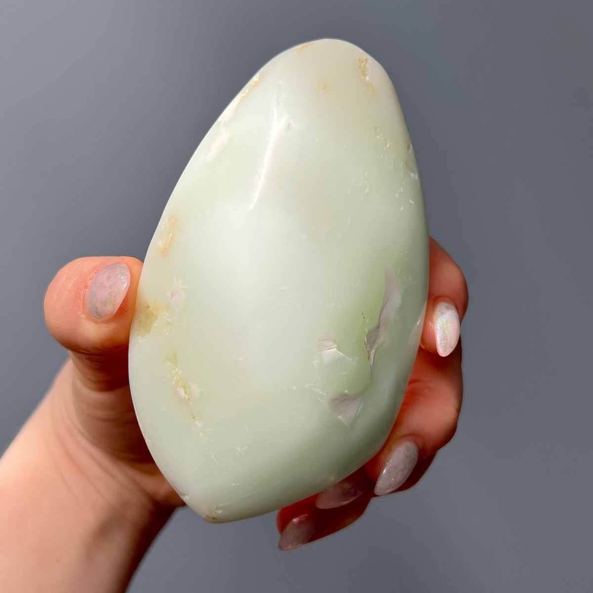 Chrysoprase Freestanding Crystal Specimen – Wholehearted Crystal Creations