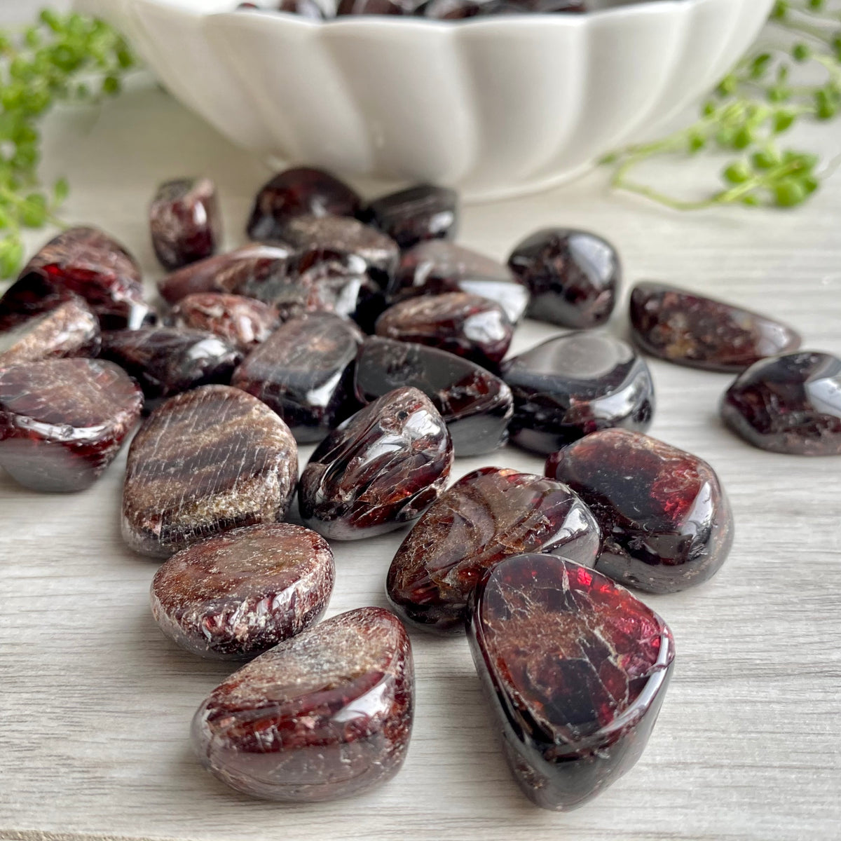 Garnet Large Tumbled Pocket Stone Crystal Specimen – Wholehearted Crystal Creations