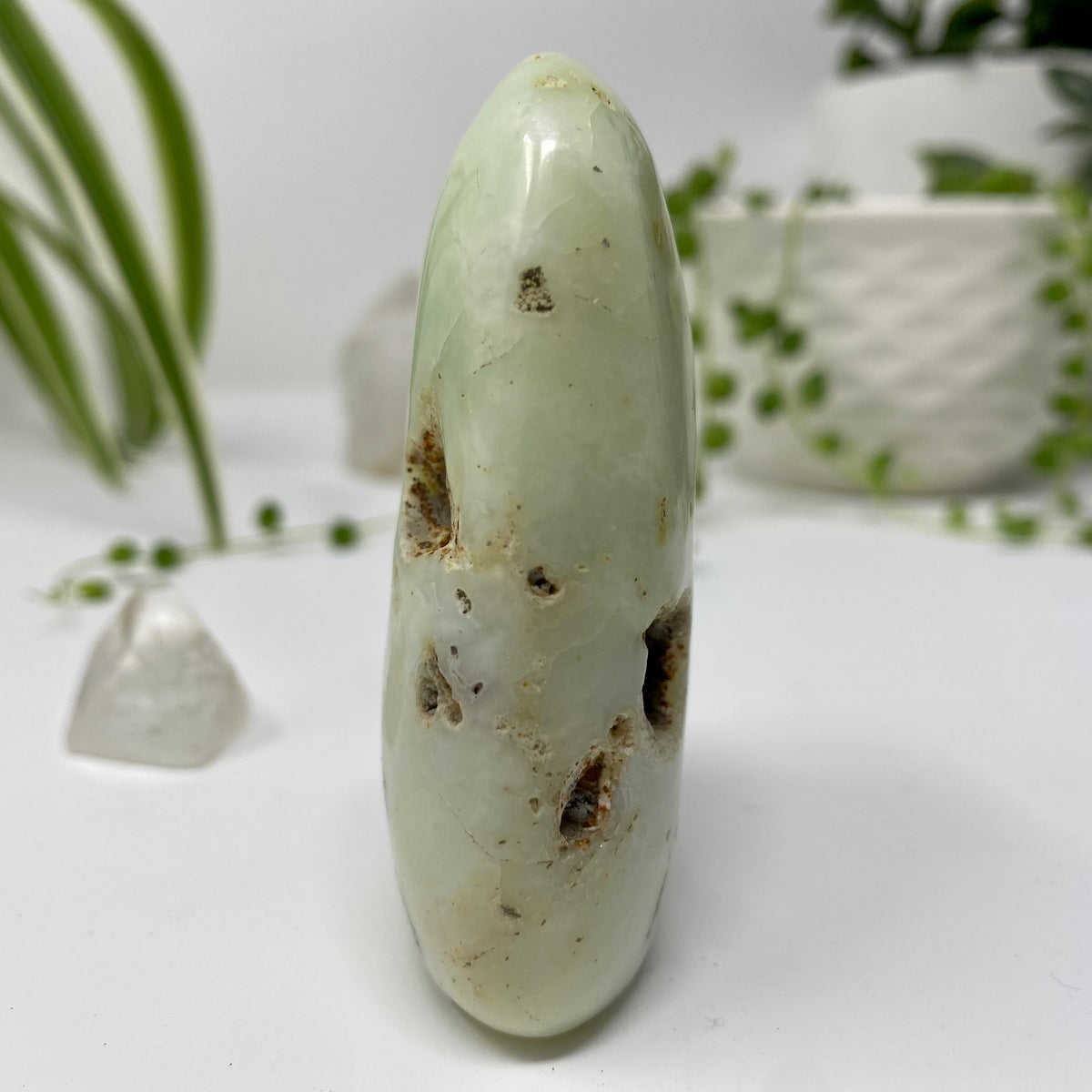 Chrysoprase Crystal Specimen – Wholehearted Crystal Creations