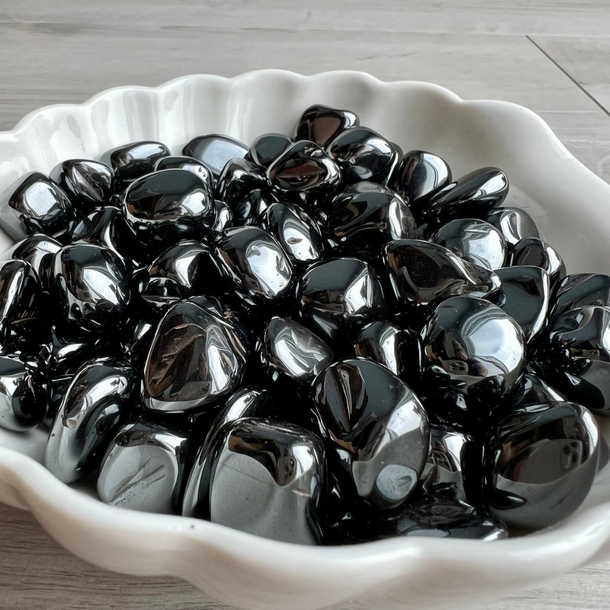 Hematite Tumbled Pocket Stone Specimen – Wholehearted Crystal Creations