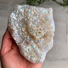 Angel Aura Quartz Geode Cluster Crystal Specimen (26)