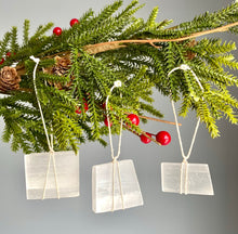 Selenite Tree Hanger Ornament