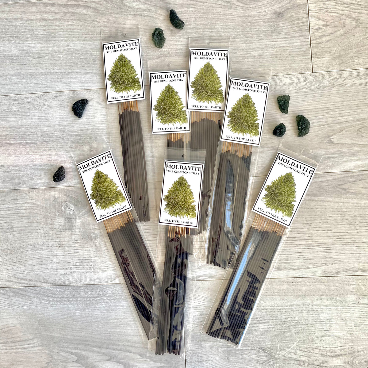 Moldavite Incense Sticks – Wholehearted Crystal Creations