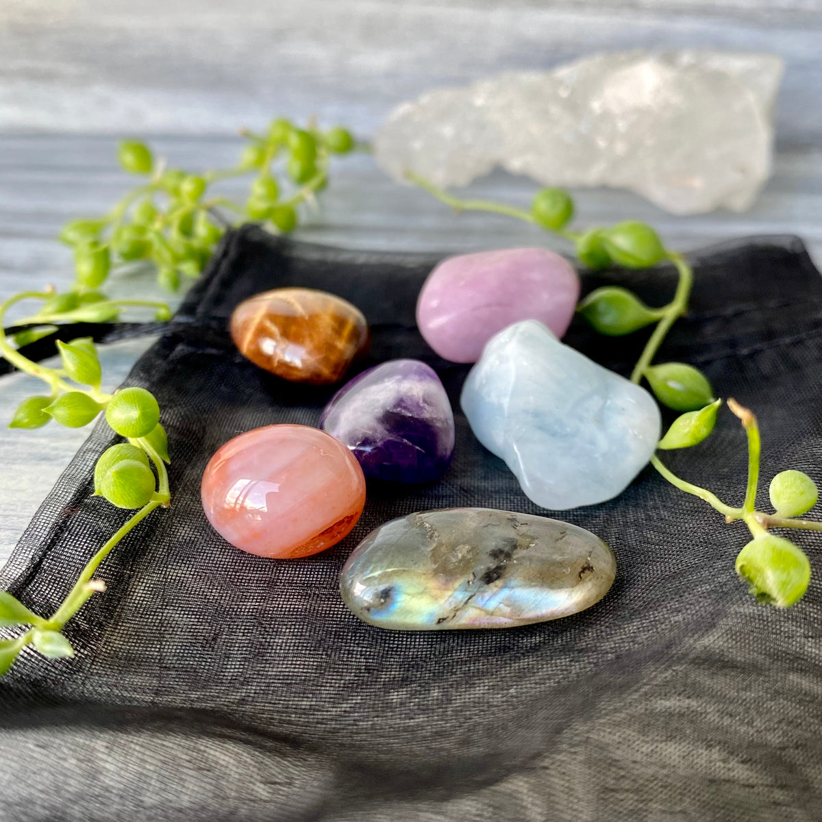 Addiction Recovery Crystal Set – Wholehearted Crystal Creations