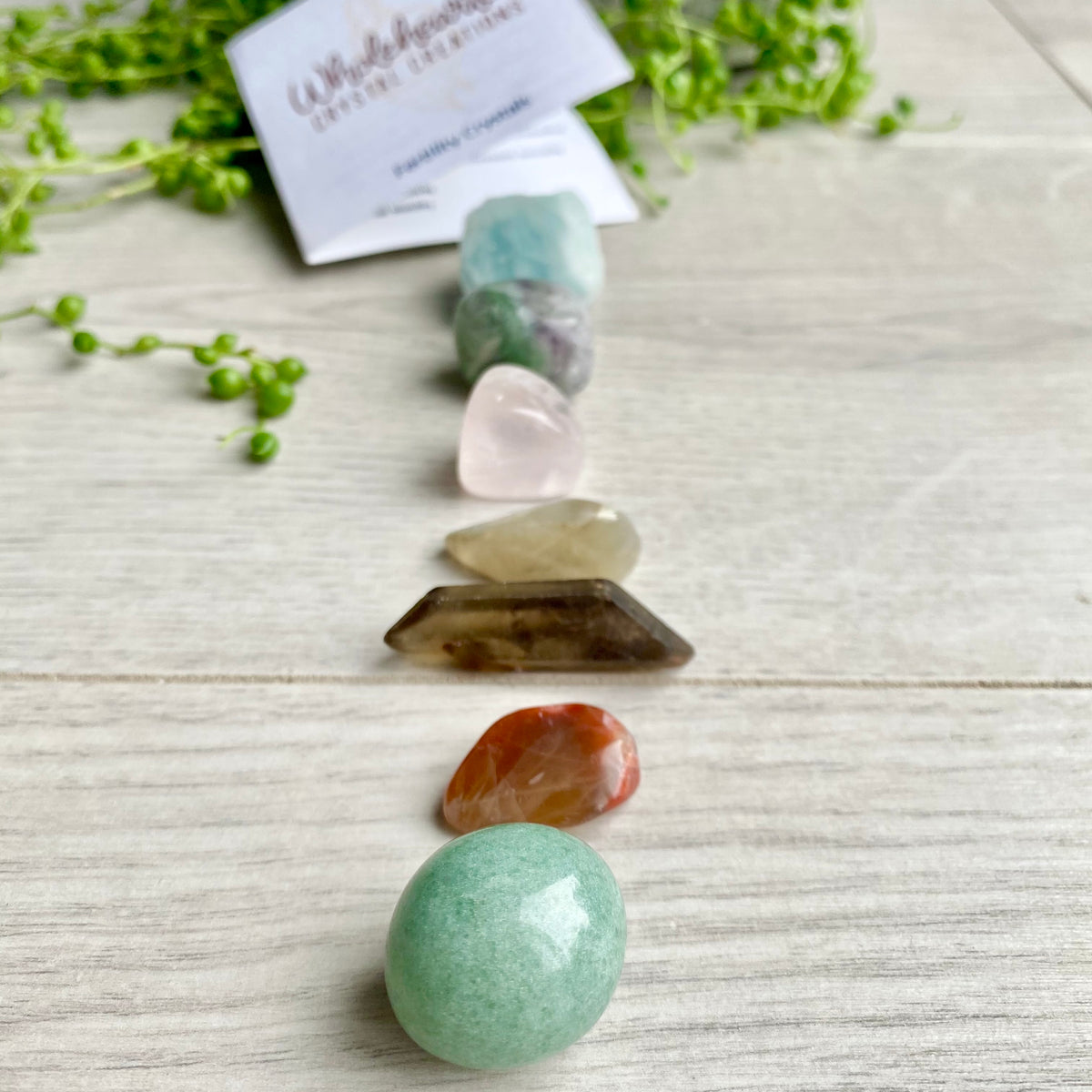 Fertility Pocket Crystal Specimen Set – Wholehearted Crystal Creations