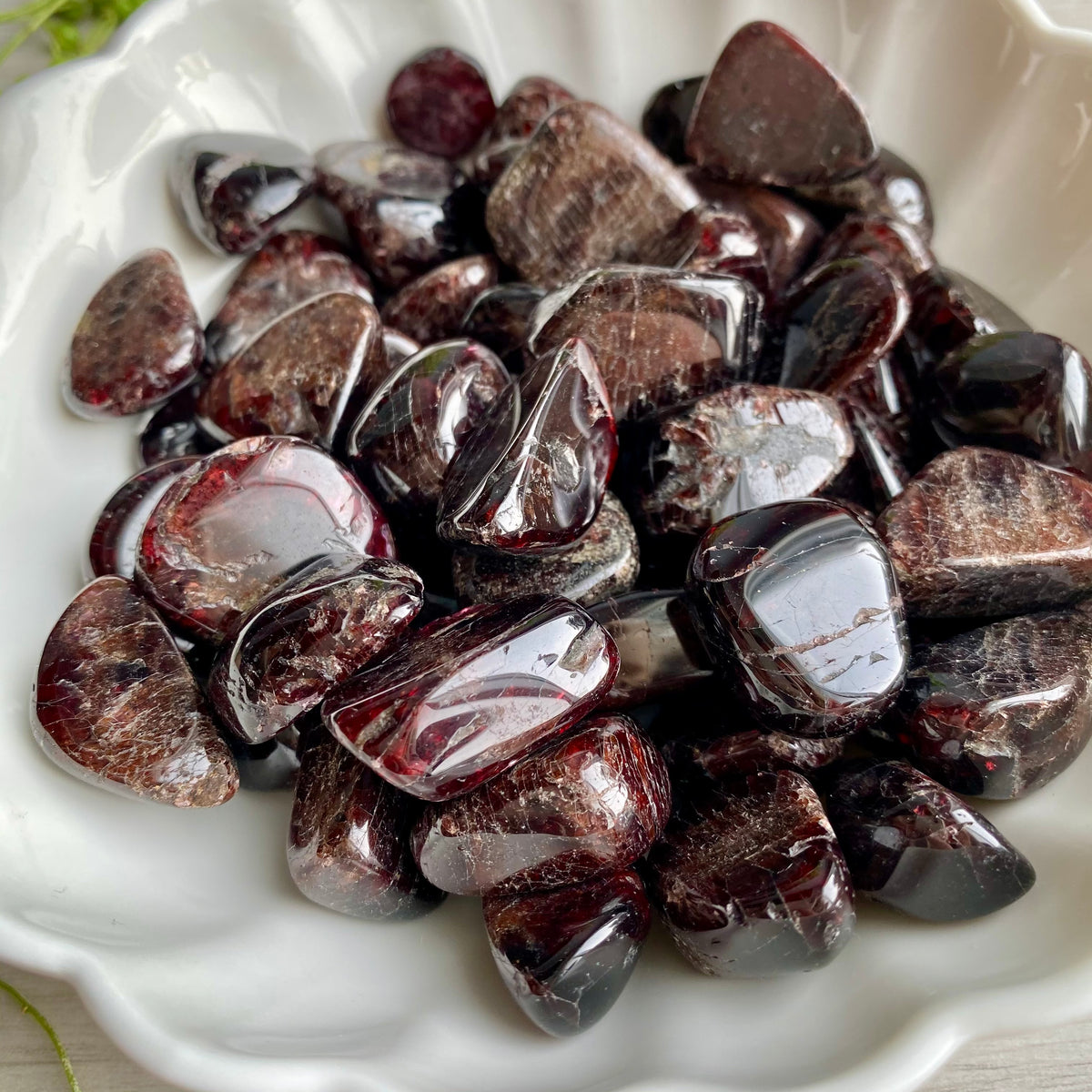 Garnet Large Tumbled Pocket Stone Crystal Specimen – Wholehearted Crystal Creations