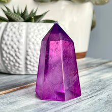 Purple Aura Quartz Tower specimen (1)