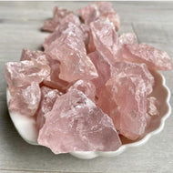 Rose Quartz Raw Crystal Specimen Medium – Wholehearted Crystal Creations