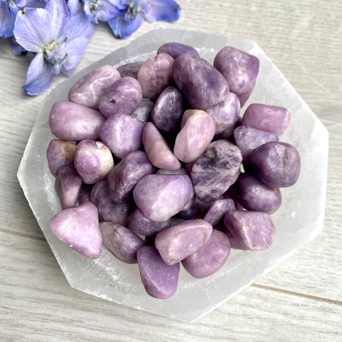 Lepidolite Small Tumbled Pocket Stone Crystal – Wholehearted Crystal Creations