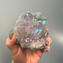 Angel Aura Amethyst Cluster Crystal Specimen (88)