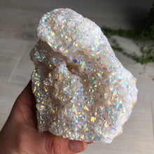 Angel Aura Quartz Geode Cluster Crystal Specimen (26)