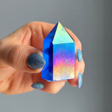 Aqua Aura Quartz Tower specimen (1)