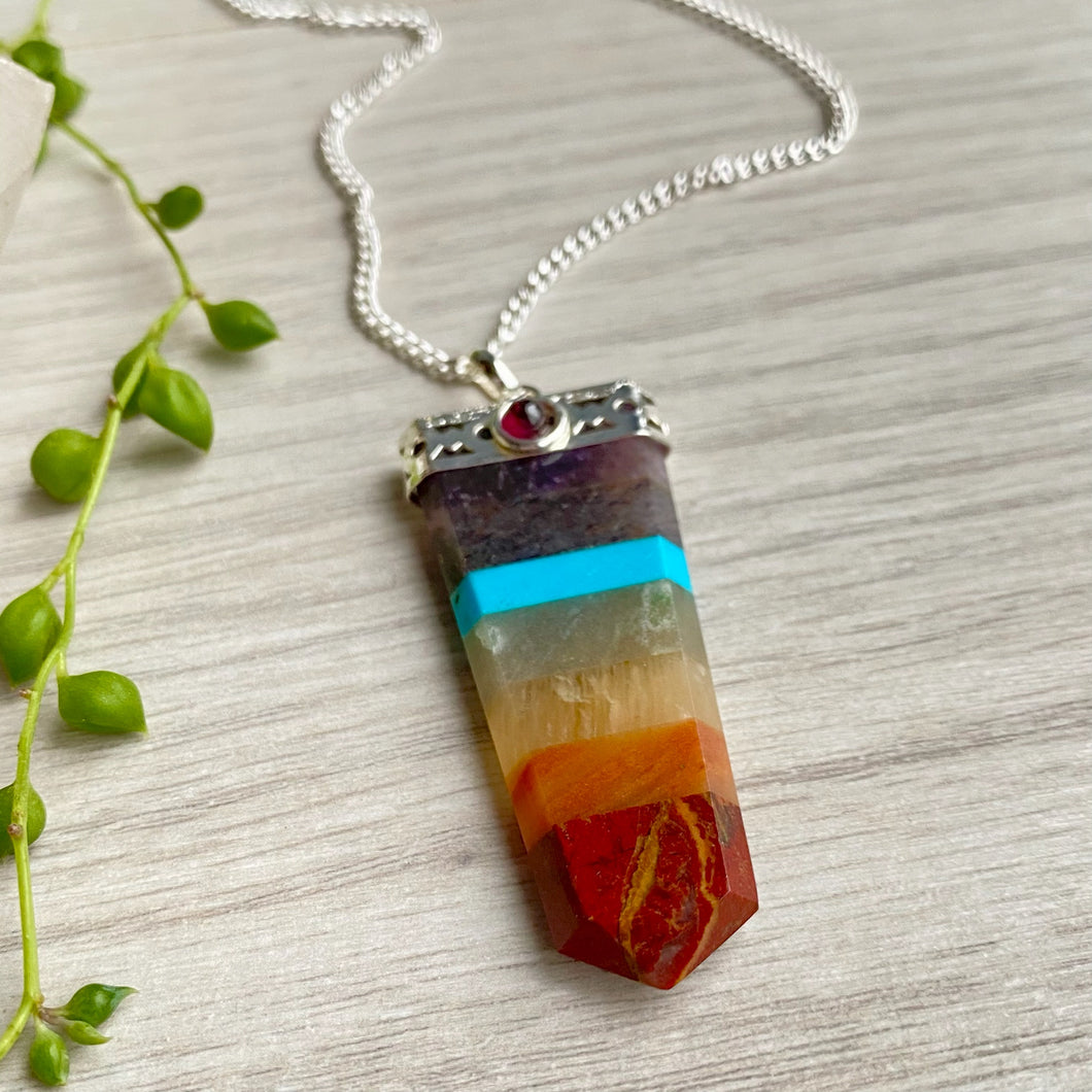 The 7 Chakras necklace