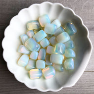 Opalite Tumbled Pocket Stone Crystal Specimen – Wholehearted Crystal Creations