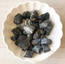 Black Tourmaline Raw Stone Specimen MED