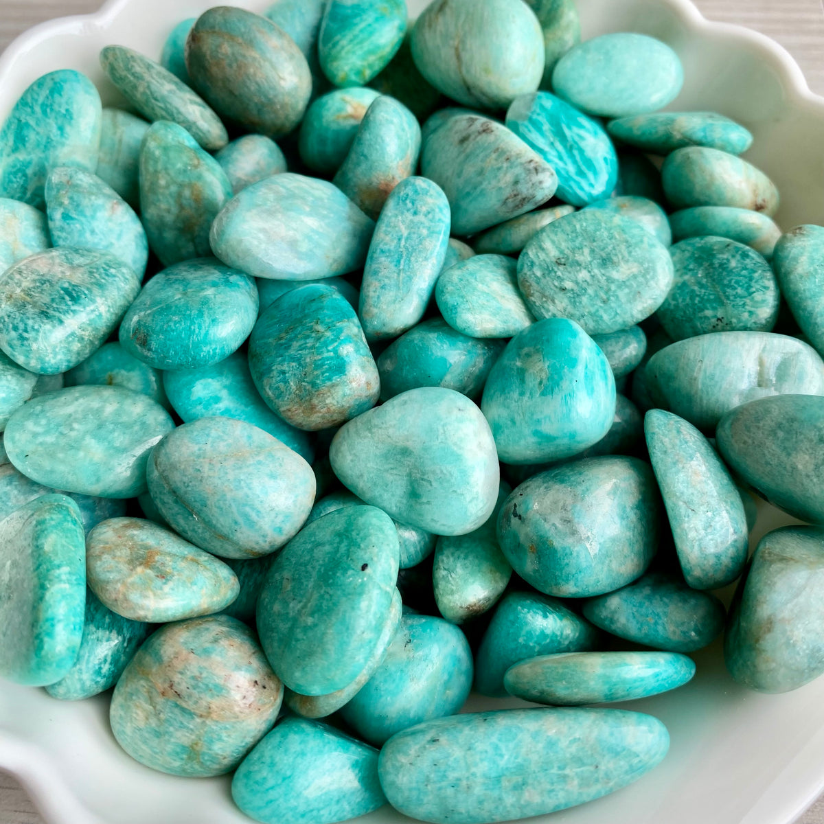 Amazonite Tumbled Pocket Stone Crystal Specimen – Wholehearted Crystal Creations
