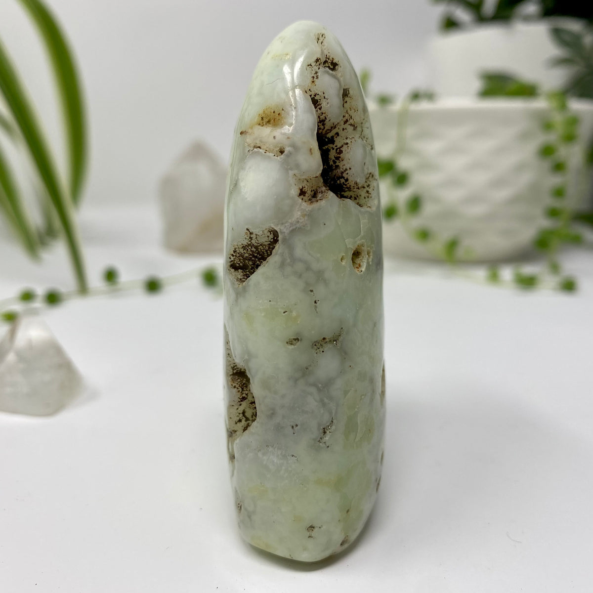 Chrysoprase Crystal Specimen – Wholehearted Crystal Creations