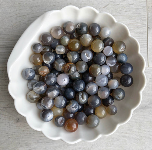 Agate Druzy Sphere Crystal Specimen (DAS7) – Wholehearted Crystal Creations
