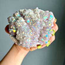 Angel Aura Quartz Amethyst Cluster Crystal Specimen (87)