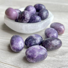 Lepidolite tumbled pocket stone crystal (large)