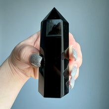 Black Obsidian Tower Specimen (med)