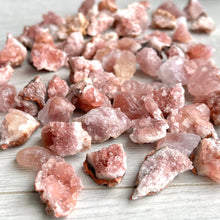 Pink Amethyst  Raw pocket stone Cluster
