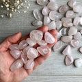 Rose Quartz Tumbled Pocket Stone Crystal Specimen Medium – Wholehearted Crystal Creations