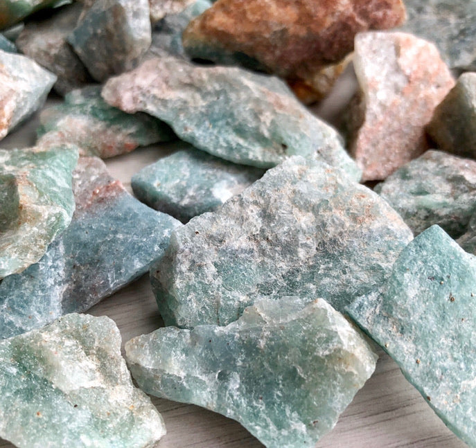 Raw Green Aventurine Pocket Stone Crystal Specimen – Wholehearted Crystal Creations