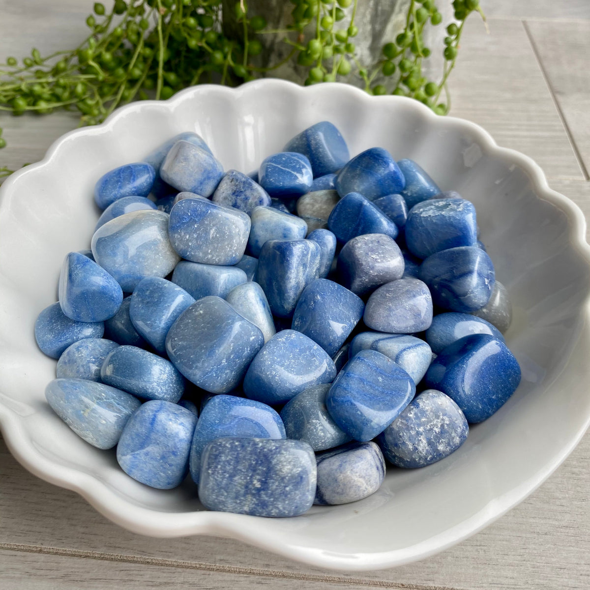 Blue Aventurine Tumbled Pocket Stone Specimen – Wholehearted Crystal Creations