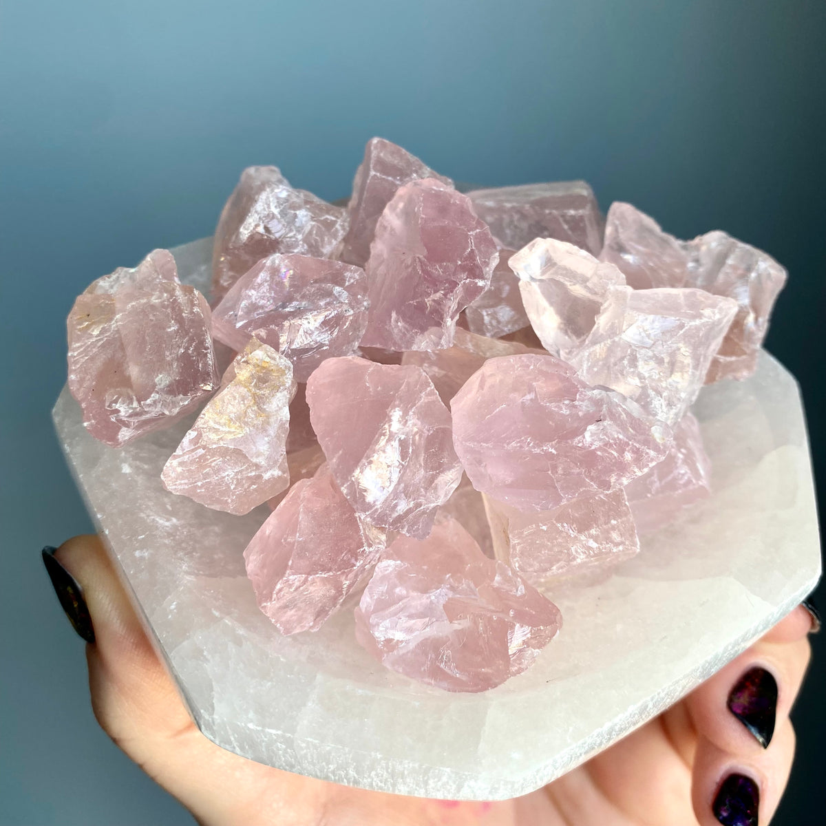 Rose Quartz Raw Pocket Stone Specimen Small – Wholehearted Crystal Creations