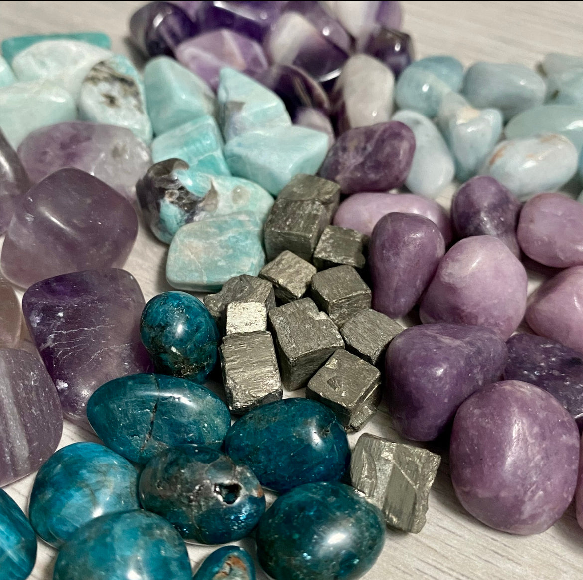 ADHD Support Crystal Specimen Set – Wholehearted Crystal Creations