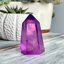 Purple Aura Quartz Tower specimen (1)