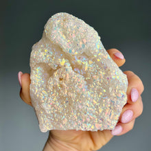 Angel Aura Quartz Geode Cluster Crystal Specimen (26)