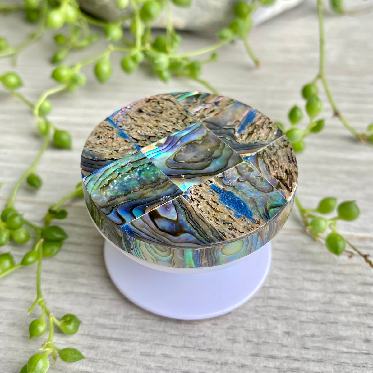 Abalone Shell Phone Pop Socket – Wholehearted Crystal Creations
