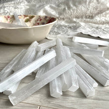 Selenite wand crystals specimen