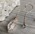 Crystal Pendulum Wire Wrapped – Wholehearted Crystal Creations