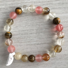 Cherry Quartz Stretch Bracelet