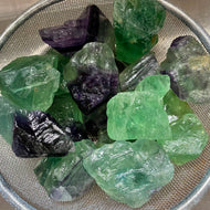 Rainbow Fluorite Crystal Specimen XLarge – Wholehearted Crystal Creations