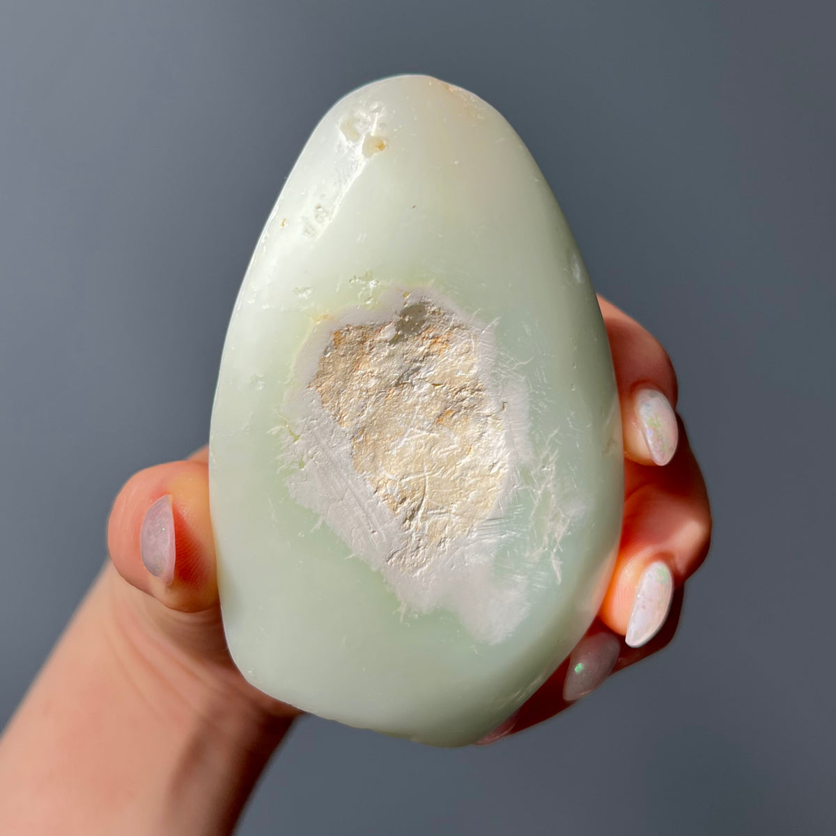 Chrysoprase Freestanding Crystal Specimen – Wholehearted Crystal Creations