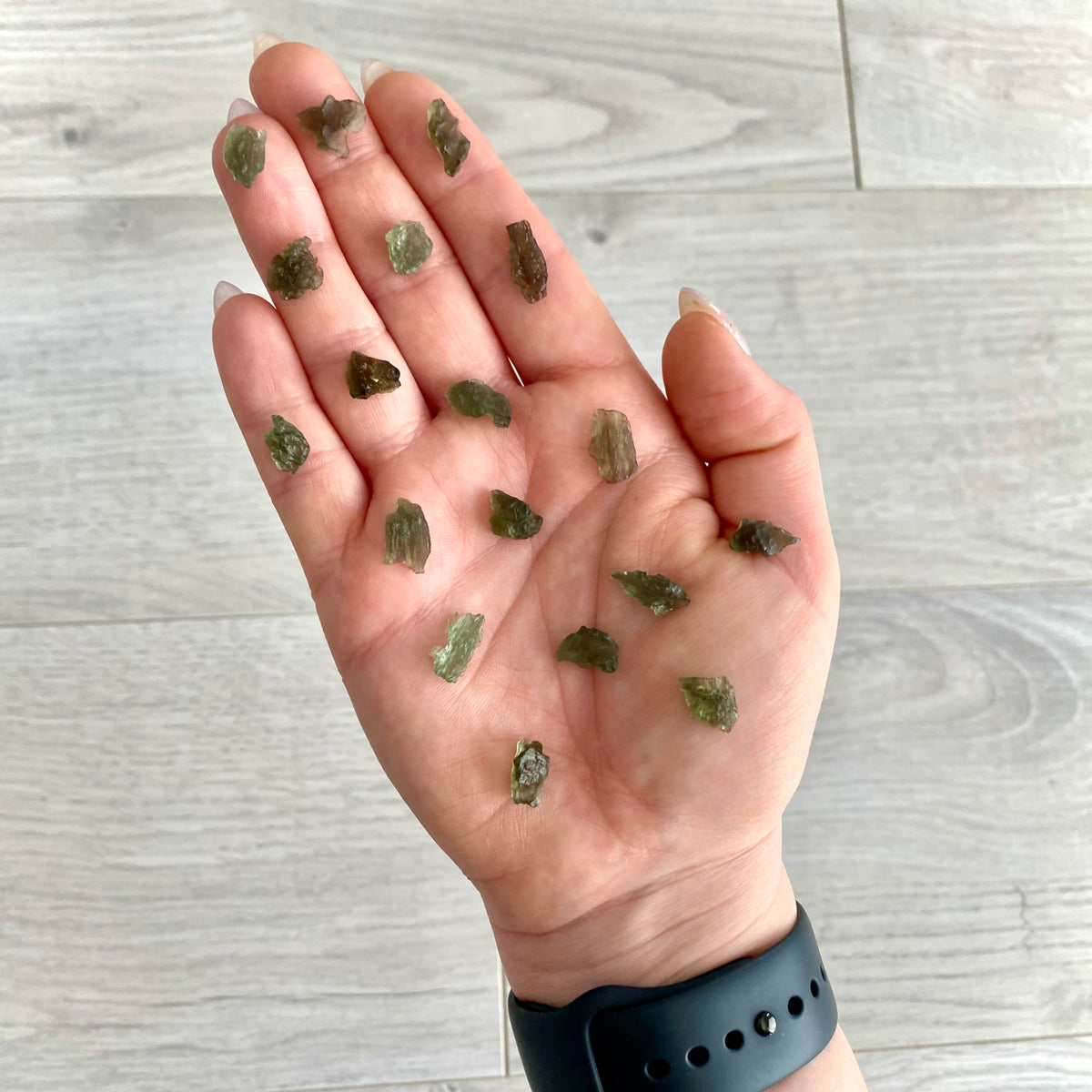 Moldavite Extra Small Pocket Specimen – Wholehearted Crystal Creations