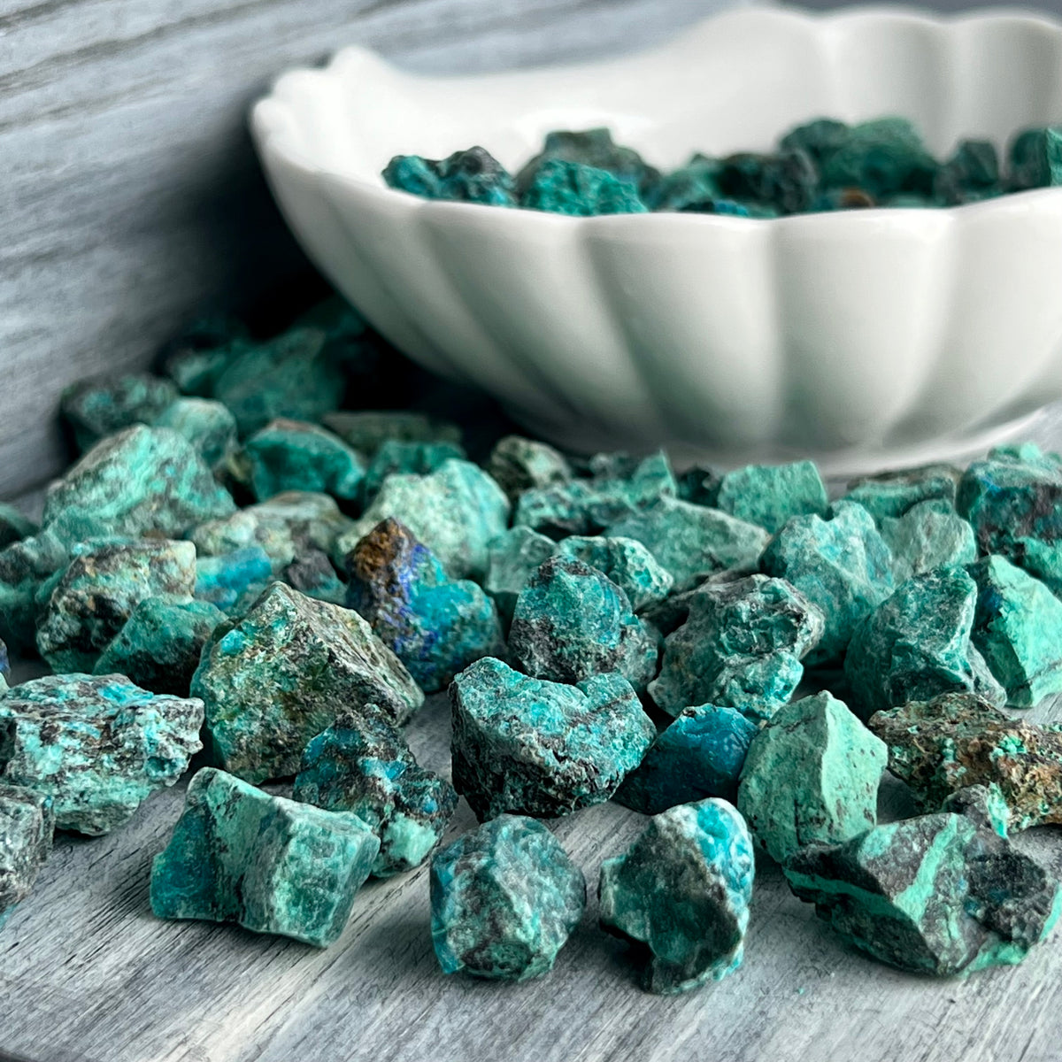 Chrysocolla Cuprite Rough Pocket Stones Medium – Wholehearted Crystal Creations